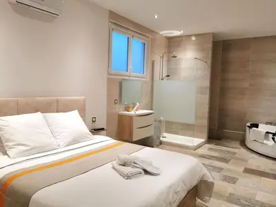 Salle de bains dans l'établissement Holiday Home Zwischen Meer und Land by Interhome