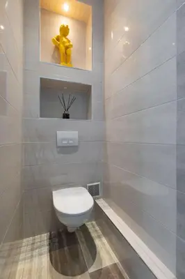 Salle de bains dans l'établissement Holiday Home Zwischen Meer und Land by Interhome