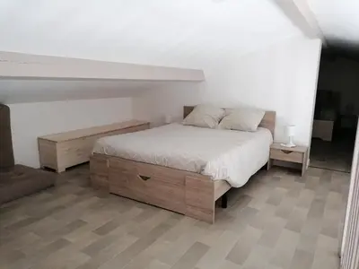 Un ou plusieurs lits dans un hébergement de l'établissement Maisonnette Bassin d'Arcachon