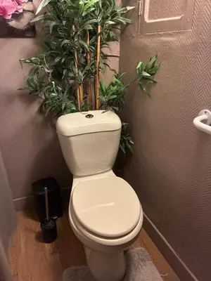 Salle de bains dans l'établissement La parenthèse
