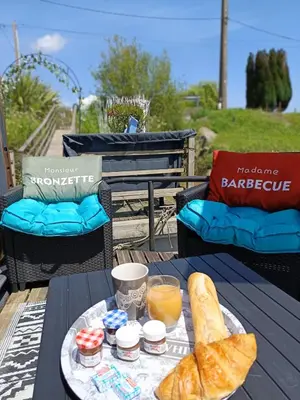 Nourriture dans le bateau ou à proximité