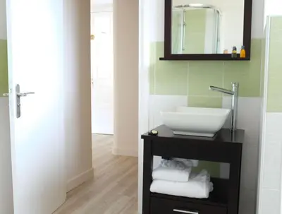 Salle de bains dans l'établissement Unique - Superbe villa 1ère ligne Océan