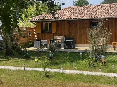 Jardin de l'établissement Airial Landais