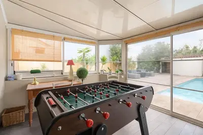 Piscine de l'établissement La Casa Rocha - Piscine - Clim - Parking privée ou située à proximité