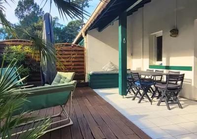 Plan de l'établissement ESTIVALES 30- Maison mitoyenne pour 6 personnes