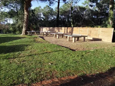 Jardin de l'établissement Le Fairway – T2 piscines plage golf