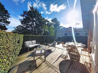 Terrasse ou espace extérieur de l'établissement Holiday Home Bretons by Interhome