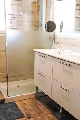 Salle de bains dans l'établissement Holiday Home Mine by Interhome