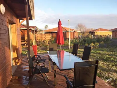 Jardin de l'établissement Villa Parentis - Lac Biscarosse