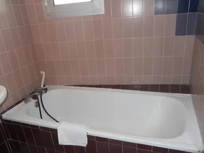 Salle de bains dans l'établissement hotel la siesta