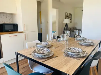Plan de l'établissement Charmant appartement Coeur de Dax