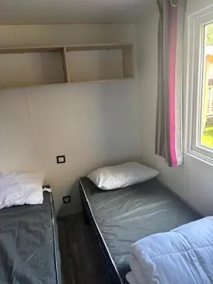 Un ou plusieurs lits dans un hébergement de l'établissement Le Cocon Landais