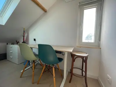 Plan de l'établissement Appartement rénové, clim, parking - 8 pers. - FR-1-413-265