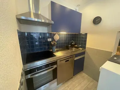 Cuisine ou kitchenette dans l'établissement Appartement - Bonamour