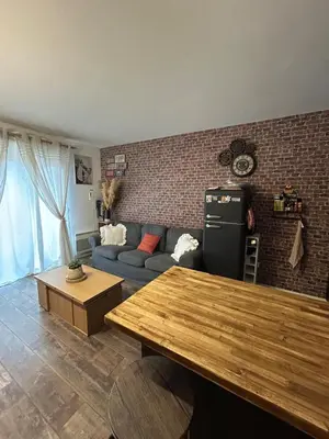 Cuisine ou kitchenette dans l'établissement Studio loft city center