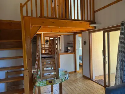 Cuisine ou kitchenette dans l'établissement maison village khelus