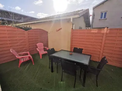 Terrasse ou espace extérieur de l'établissement La coccinelle