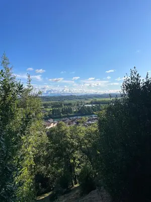 Paysage naturel près de la maison de vacances