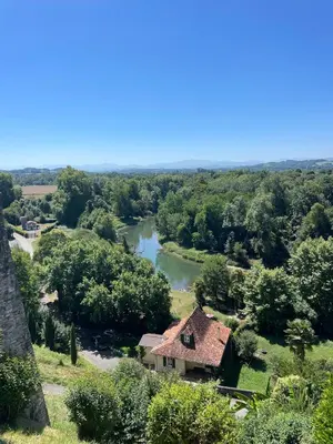 Paysage naturel près de la maison de vacances