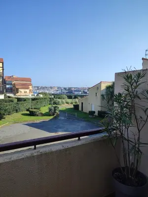 Plan de l'établissement Appartement bord de mer avec vue port