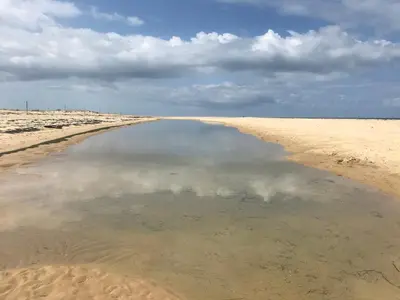 Paysage naturel près de la maison de vacances