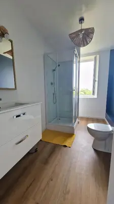Salle de bains dans l'établissement Appartement 6 couchages