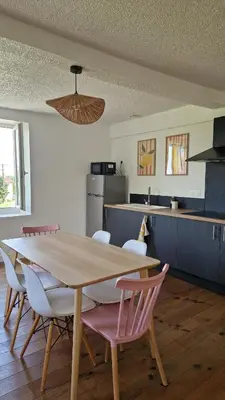 Cuisine ou kitchenette dans l'établissement Appartement 6 couchages
