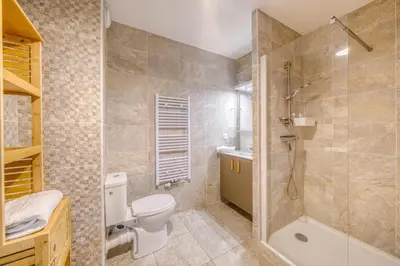 Salle de bains dans l'établissement Appartement Esprit Bassin - Eco quartier