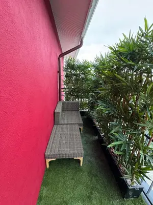 Jardin de l'établissement Apartment for 6 people, terrace, parking