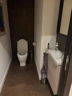 Salle de bains dans l'établissement La Cosette Janvier