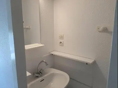 Salle de bains dans l'établissement Maison 6 personnes avec jardin derrière la dune