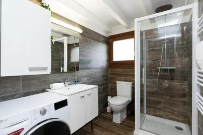 Salle de bains dans l'établissement Atlantic Selection - La Bulle Marine à Capbreton