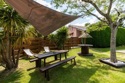 Jardin de l'établissement Gîte & Chambres d'Hôtes - Le Petit Bali