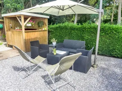 Jardin de l'établissement Holiday Home Sainte Marie by Interhome