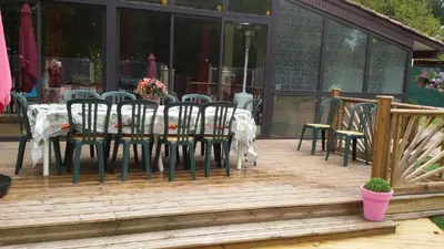 Balcon ou terrasse dans l'établissement Maison Champagne