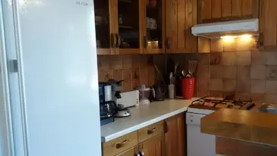 Cuisine ou kitchenette dans l'établissement Maison Champagne