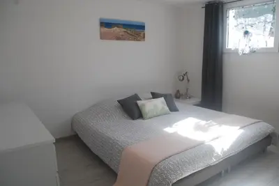 Un ou plusieurs lits dans un hébergement de l'établissement Villa Sunshine