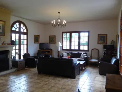 Coin salon dans l'établissement La Mimona