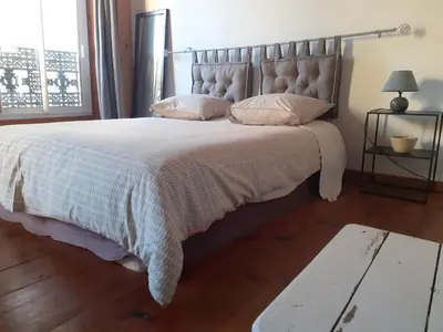 Un ou plusieurs lits dans un hébergement de l'établissement Chambre chez Annick