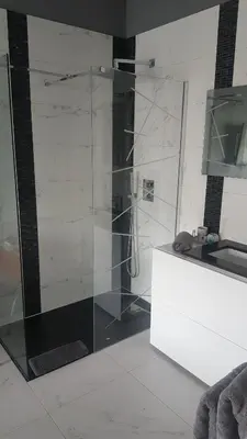Salle de bains dans l'établissement Villa BORA BORA