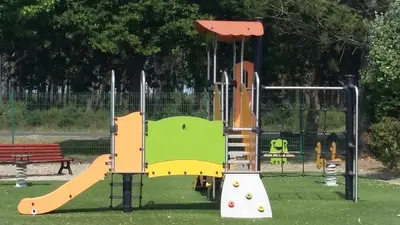 Aire de jeux pour enfants de l'établissement Résidence Mes Amours d'Enfants - Les Villas du Lac