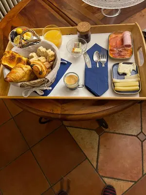 Nourriture dans le B&B/chambre d'hôtes ou à proximité