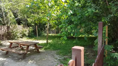 Jardin de l'établissement Gîtes & Spa de charme 
