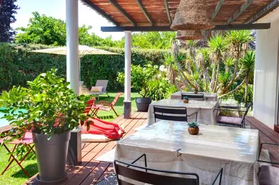 Jardin de l'établissement 3 chambres d'hôte de charme et chambre de luxe indépendante Ô Bois Plage