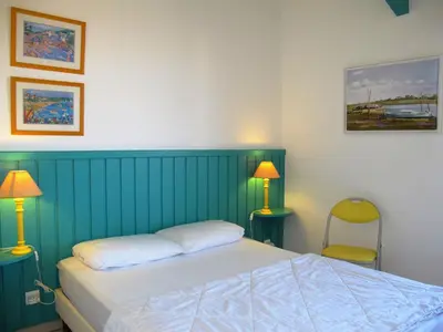 Un ou plusieurs lits dans un hébergement de l'établissement Apartment Horizon-2 by Interhome