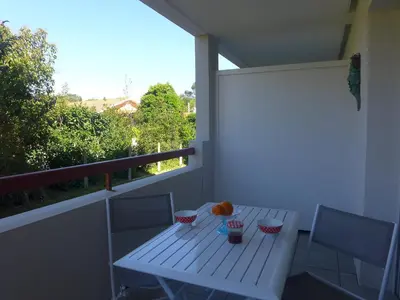 Balcon ou terrasse dans l'établissement Apartment Selvia Quetia by Interhome