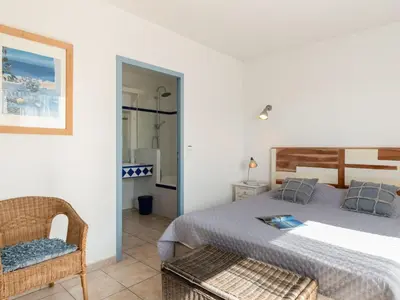 Un ou plusieurs lits dans un hébergement de l'établissement Holiday Home Villa Marine by Interhome
