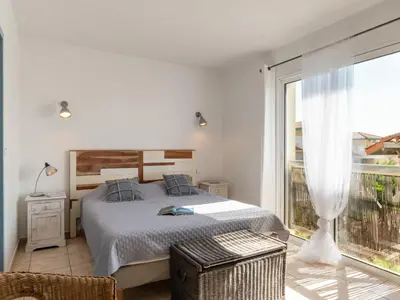 Un ou plusieurs lits dans un hébergement de l'établissement Holiday Home Villa Marine by Interhome