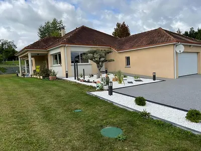 Jardin de l'établissement Chez Christiane Et Gerard