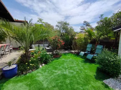 Jardin de l'établissement La Patio Butia